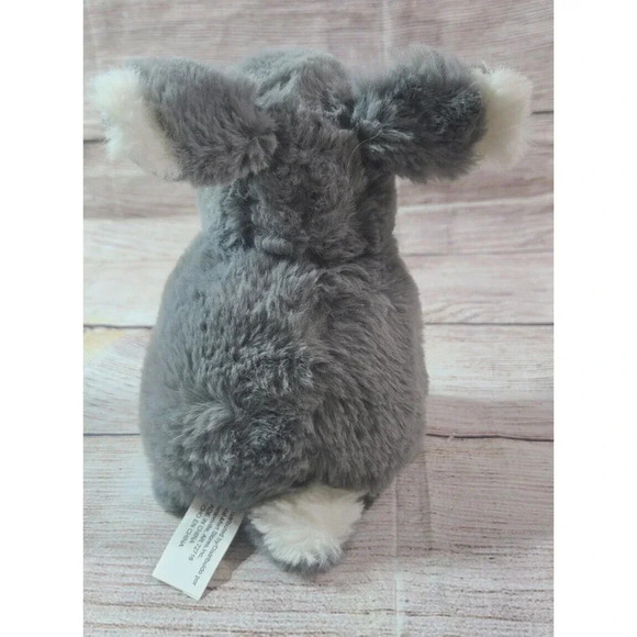 Walmart Plush Bunny Rabbit Stuffed Animal Gray White 7.5" - Picture 3 of 4